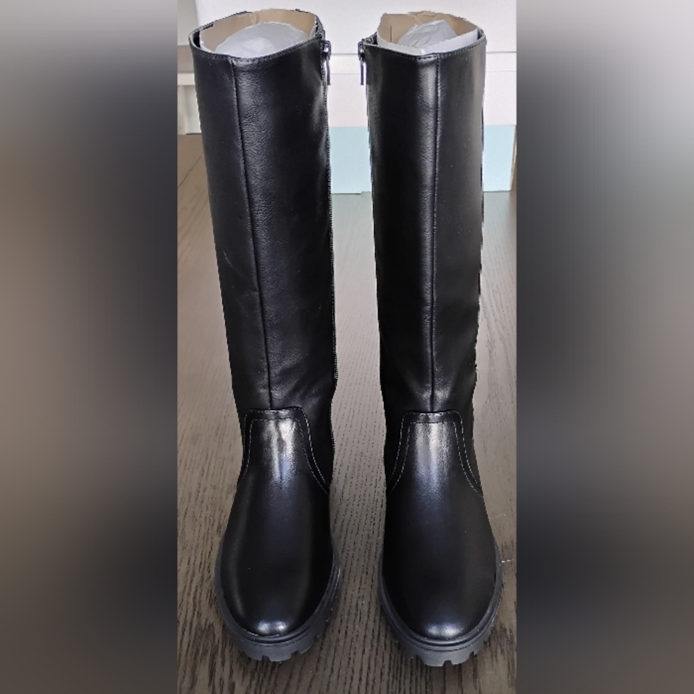 Women's Wide Fit Bailey Tall Boots Black    Size 6    NWT - Picture 6 of 15